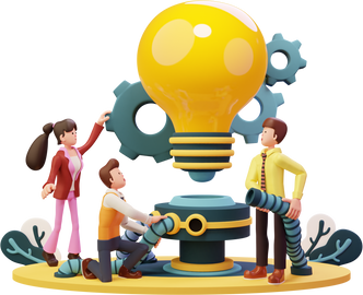 work efficiency 3D Character element